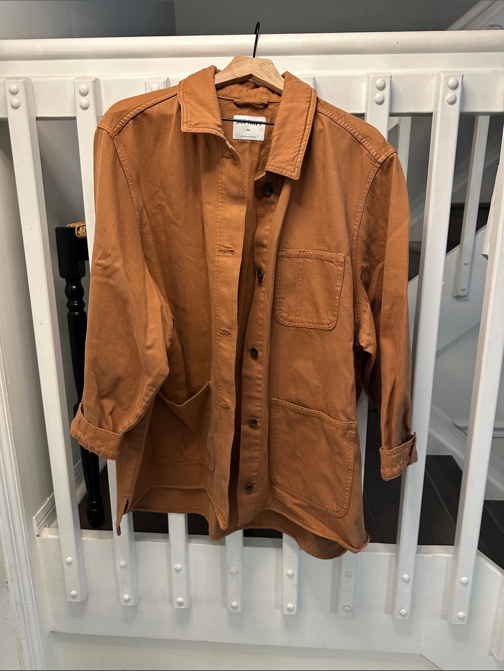 Old Navy Rust Brown Utility Field Jacket
